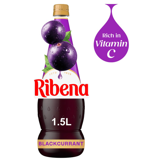 Ribena Blackcurrant Squash 1.5L — image 1