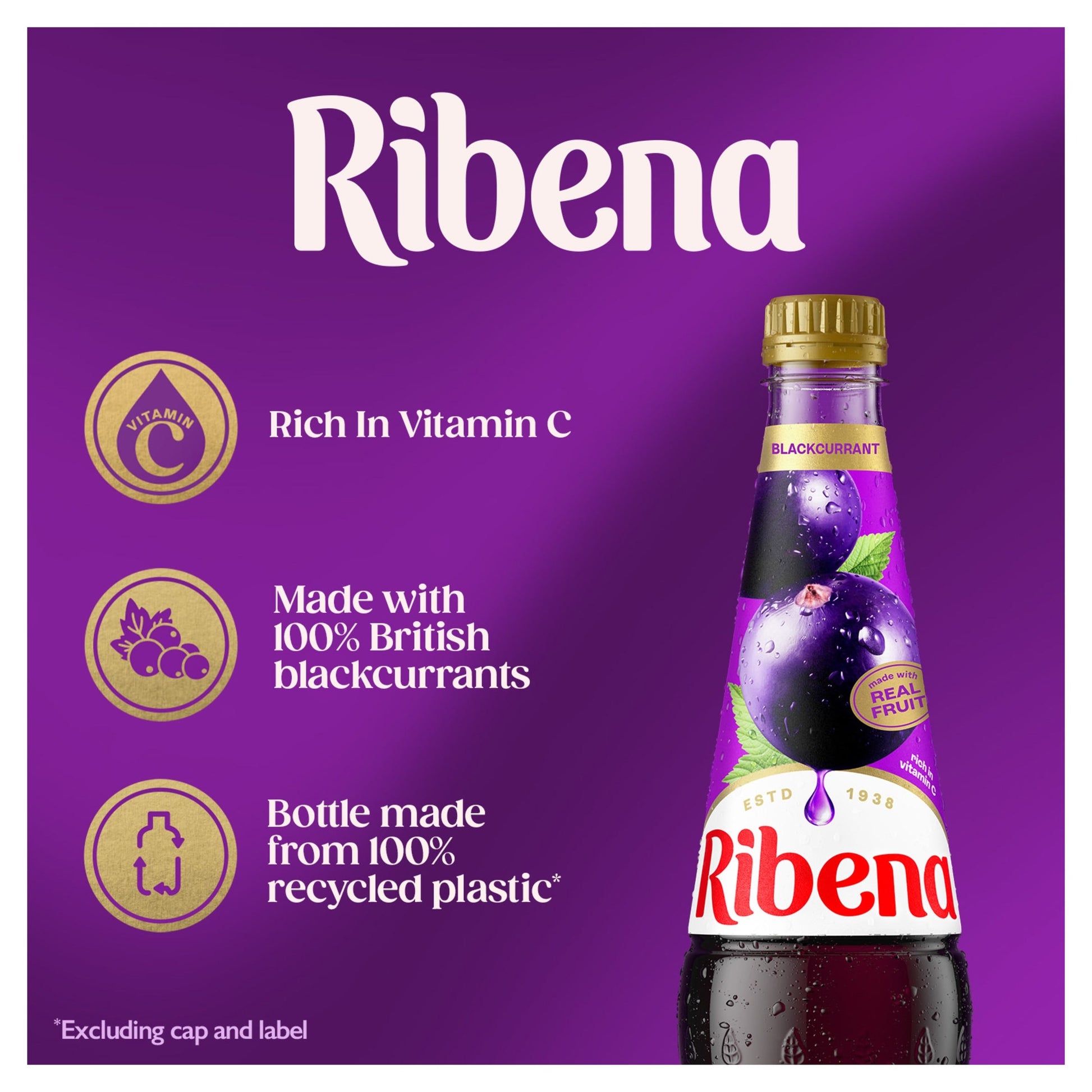 Ribena Blackcurrant Squash 1.5L — image 3