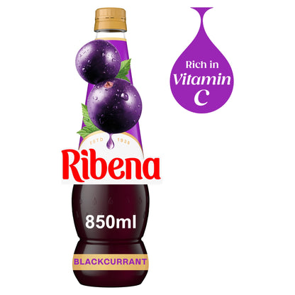 Ribena Blackcurrant Squash 850ml — image 1