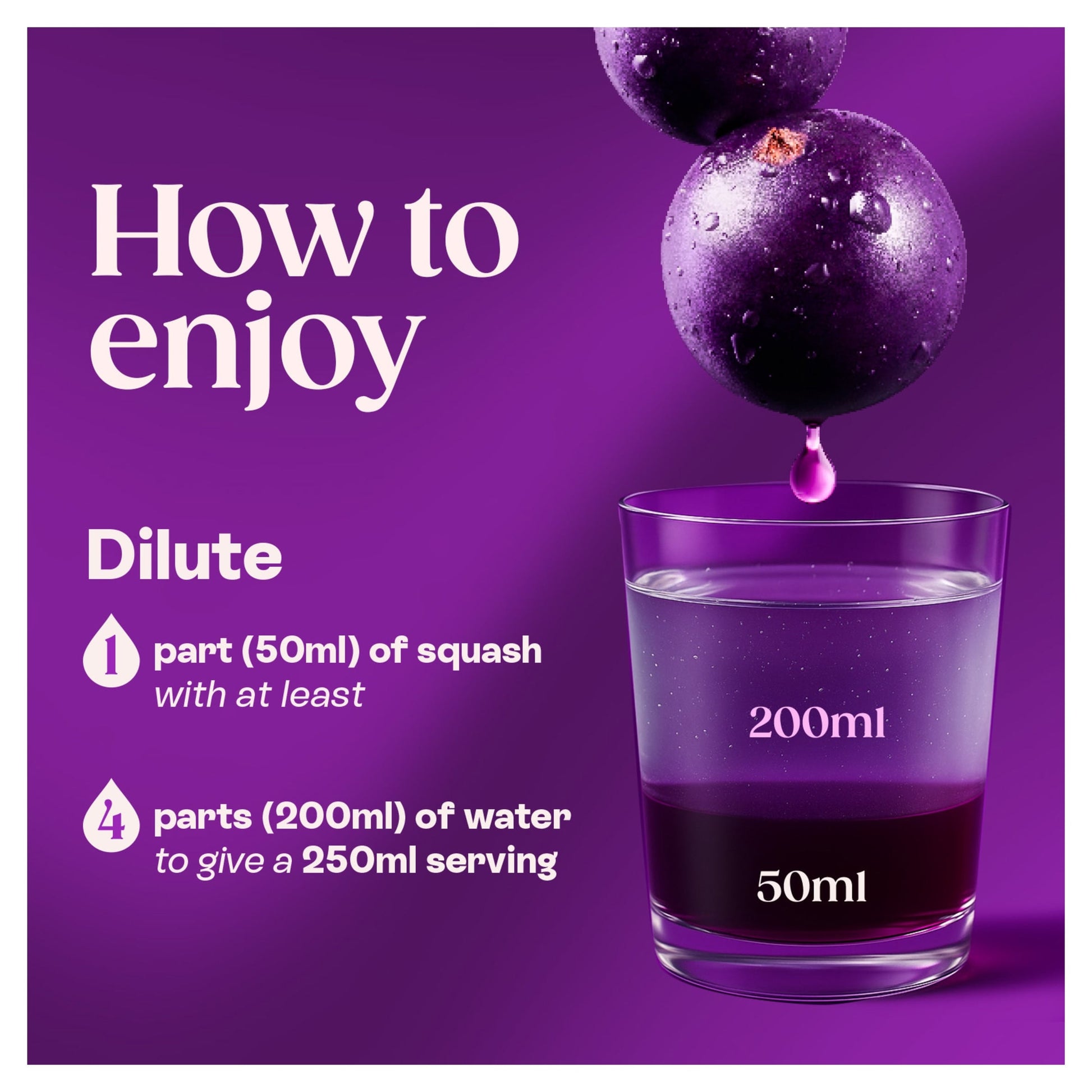 Ribena Blackcurrant Squash No Added Sugar 850ml — image 4
