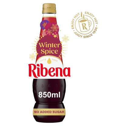 Ribena No Added Sugar Squash - Winter Spice 850ml — image 1