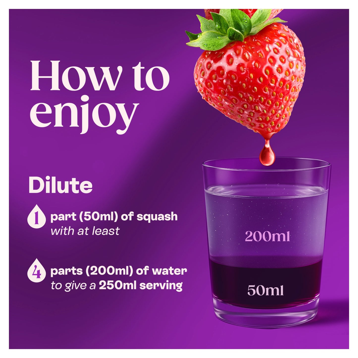 Ribena Strawberry Squash No Added Sugar 850ml — image 3