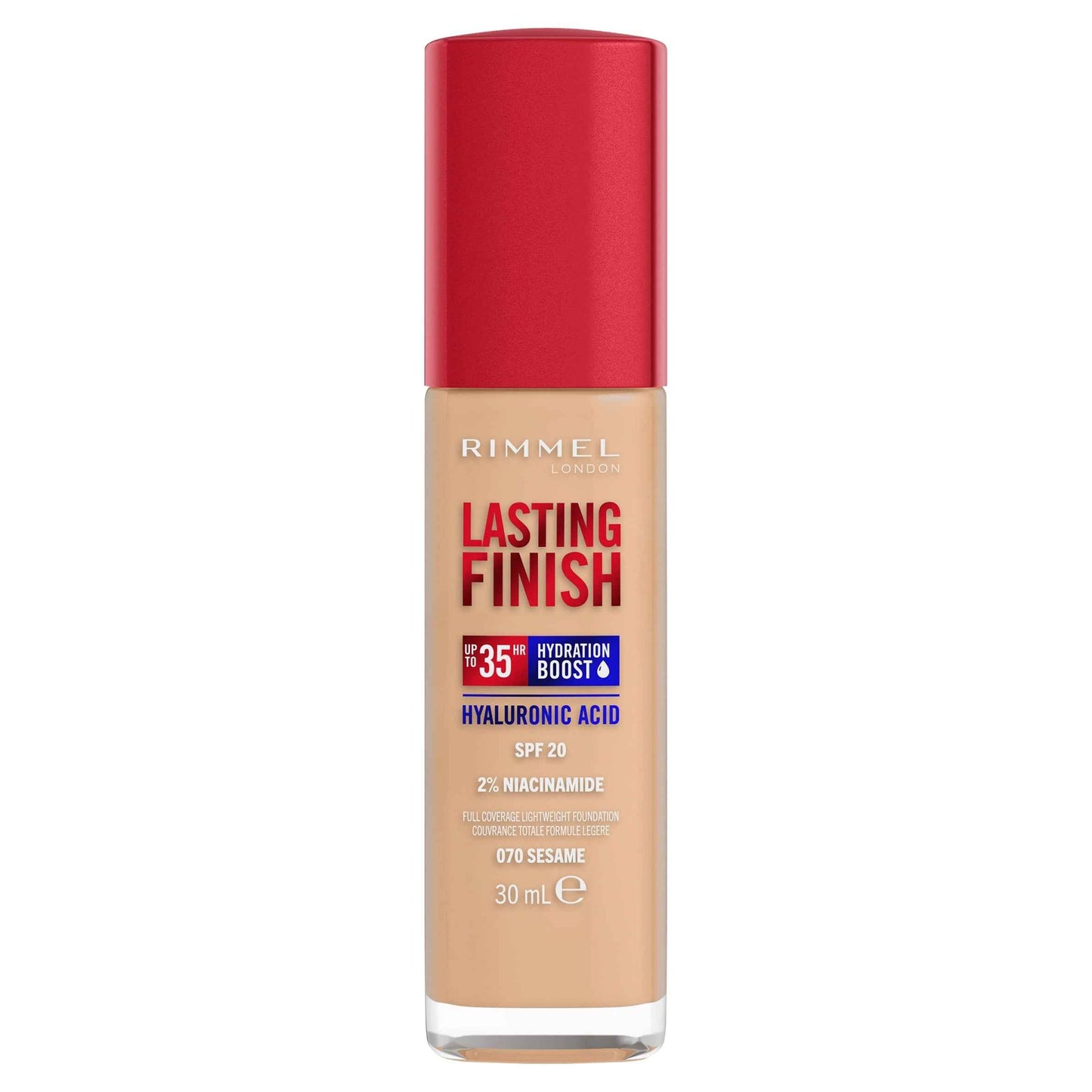 RIMMEL Lasting Finish Foundation 070 Sesame 30ml