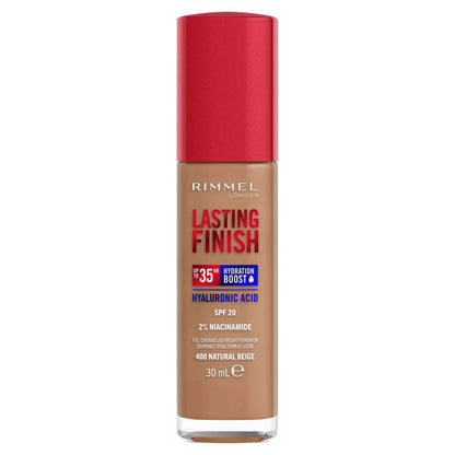 RIMMEL Lasting Finish Foundation 400 Natural Beige 30ml