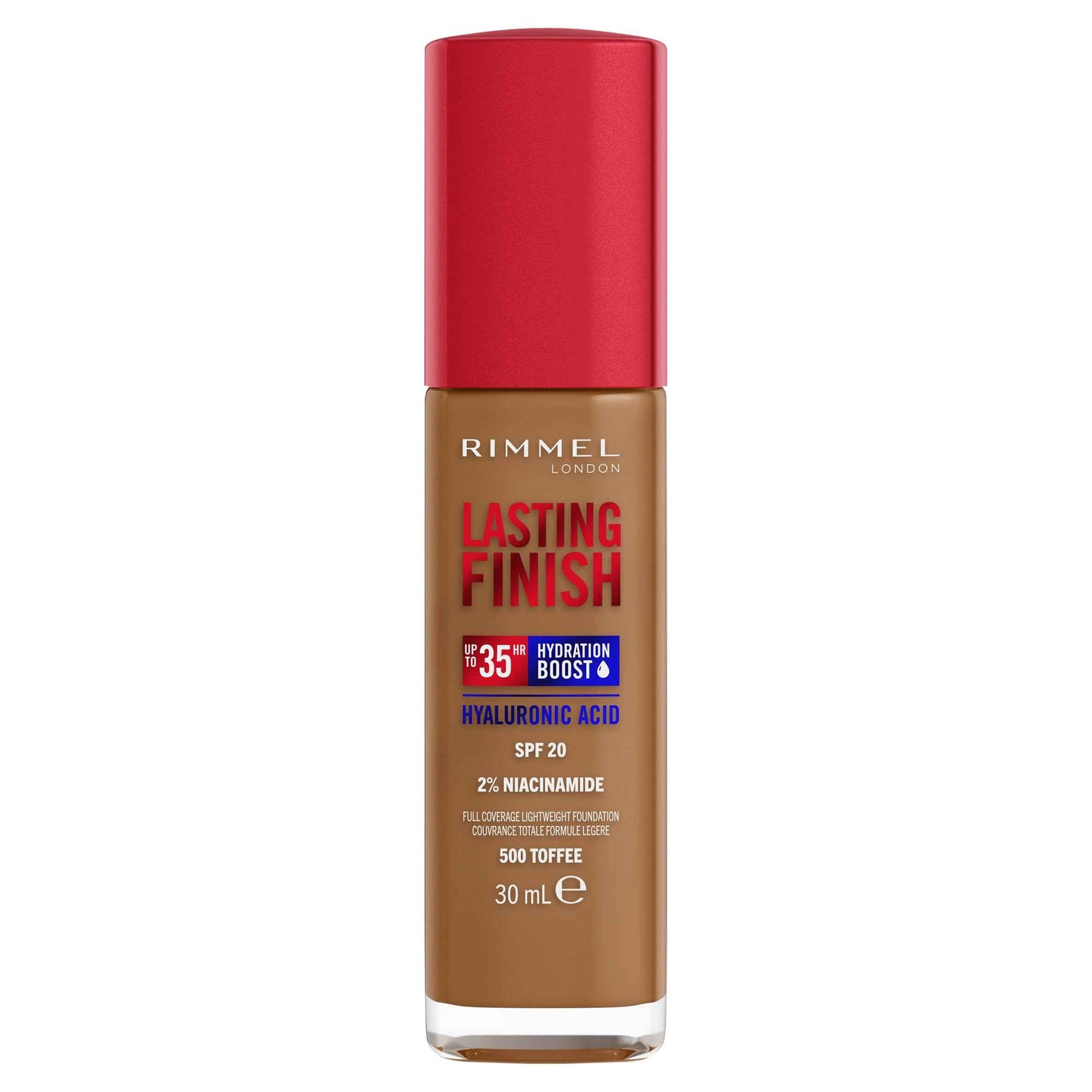 RIMMEL Lasting Finish Foundation 500 Toffee 30ml