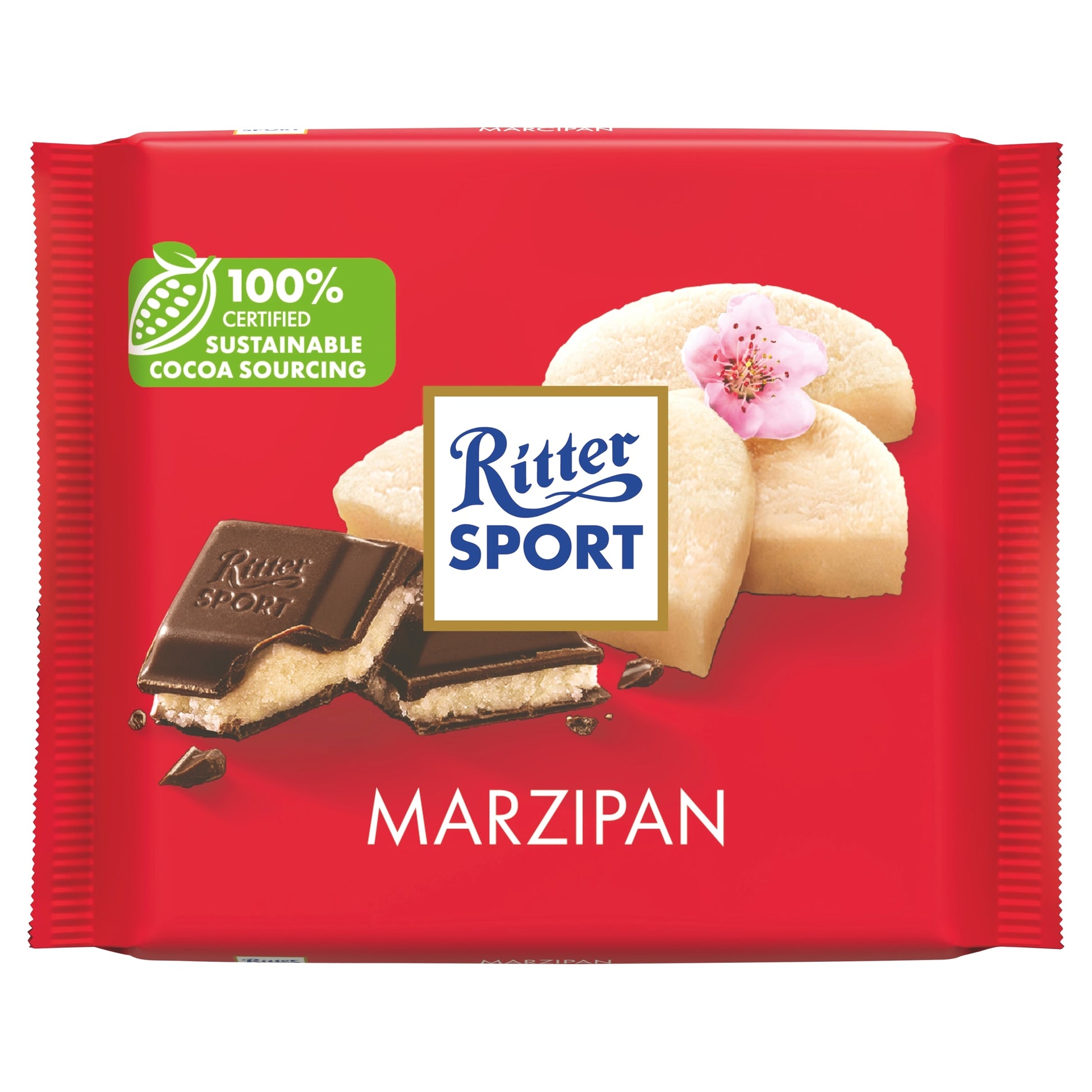 Ritter Sport Marzipan Chocolate 100g — image 1
