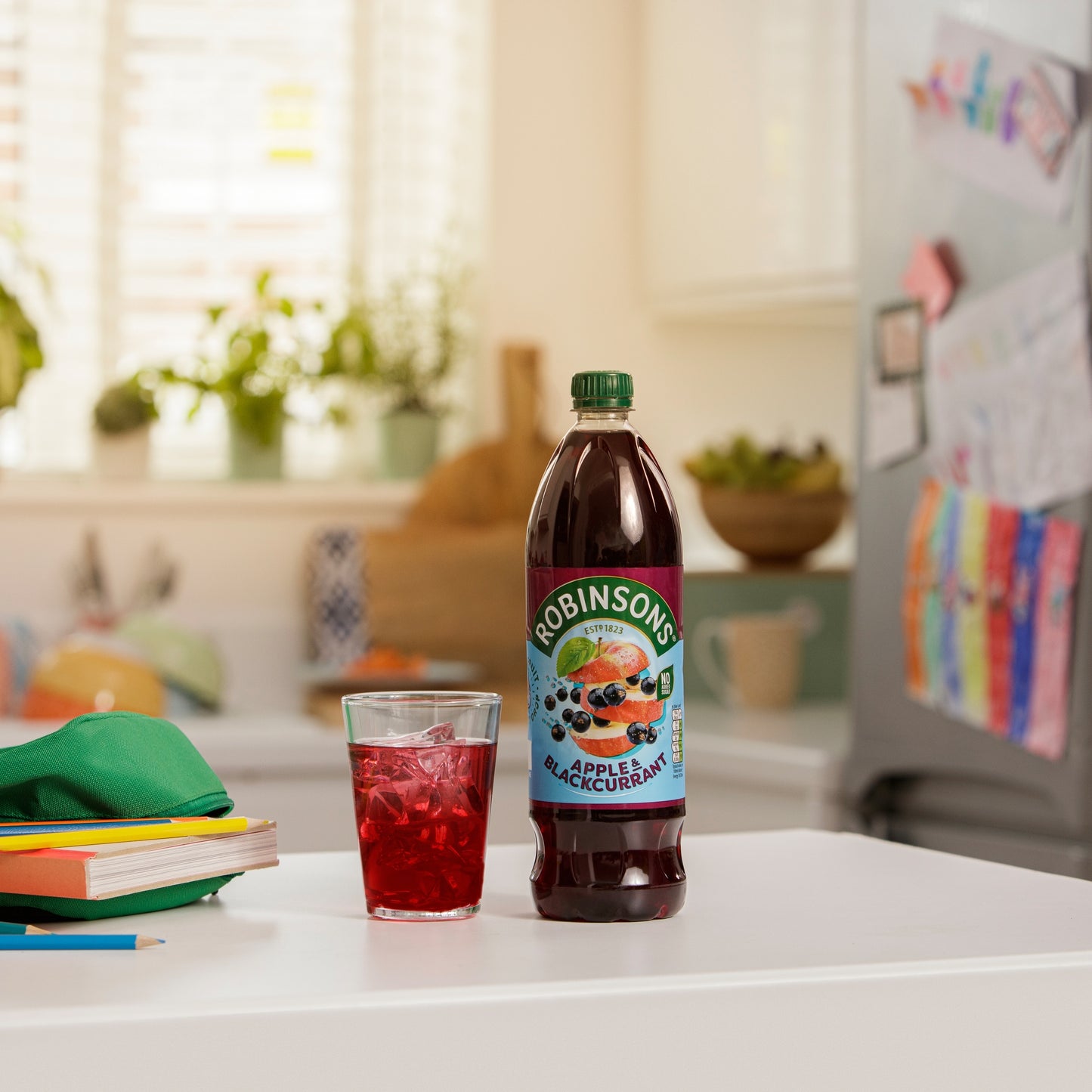 Robinsons Apple & Blackcurrant No Added Sugar Squash 1L — image 2