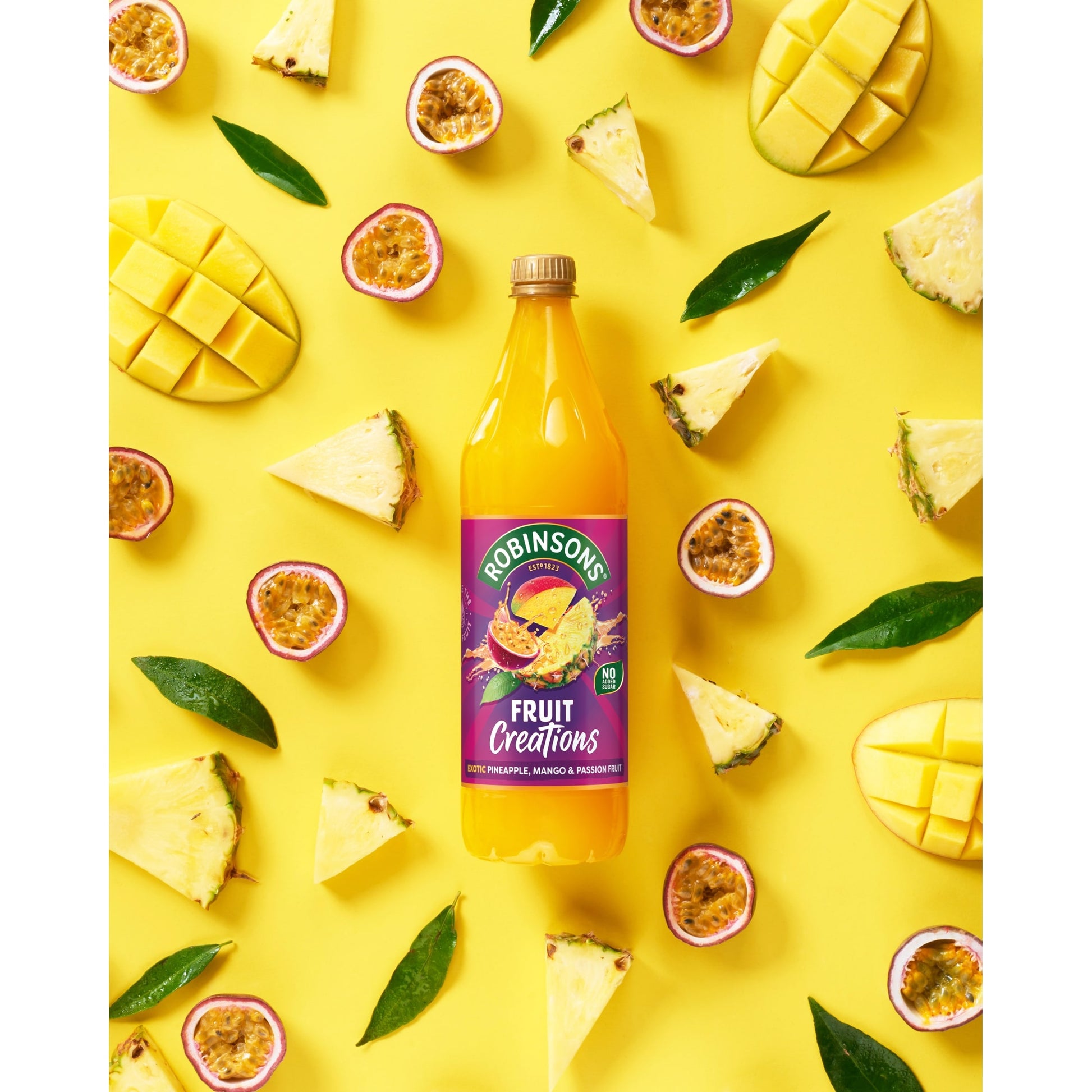 Robinsons Creations Pineapple, Mango & Passion Fruit Squash 1L — image 5
