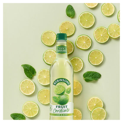 Robinsons Crushed Lime & Mint Fruit Cordial 500ml — image 2