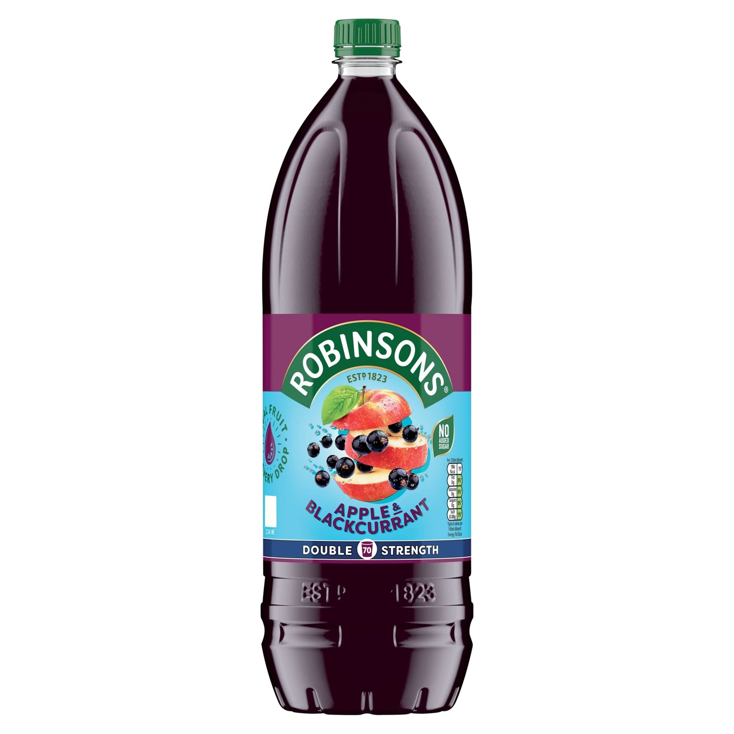 Robinsons Double Strength Apple & Blackcurrant Squash 1.75L — image 1