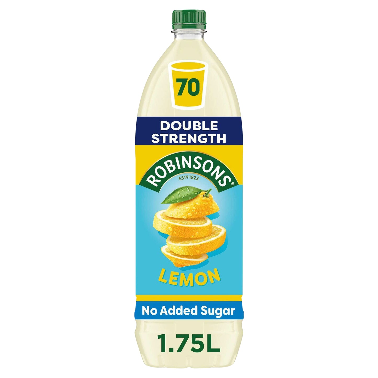 Robinsons Double Strength Lemon Squash 1.75L — image 1