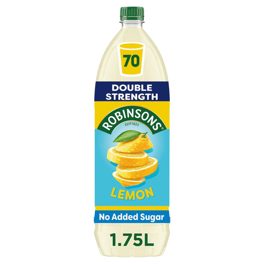 Robinsons Double Strength Lemon Squash 1.75L — image 1
