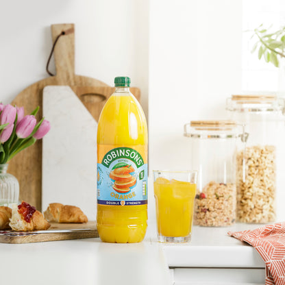 Robinsons Double Strength Orange No Added Sugar Squash 1.75L — image 2
