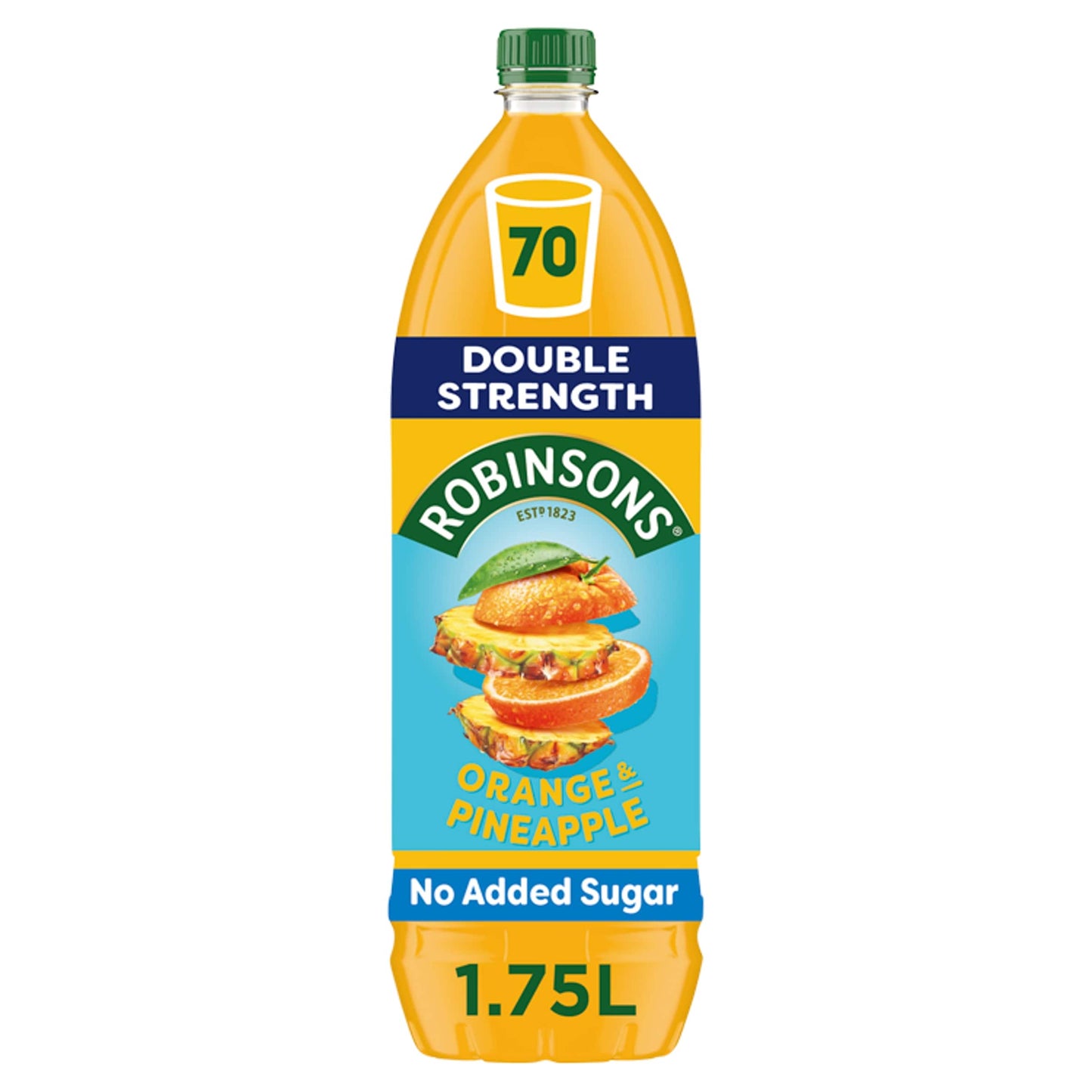 Robinsons Double Strength Orange & Pineapple Squash 1.75L — image 1