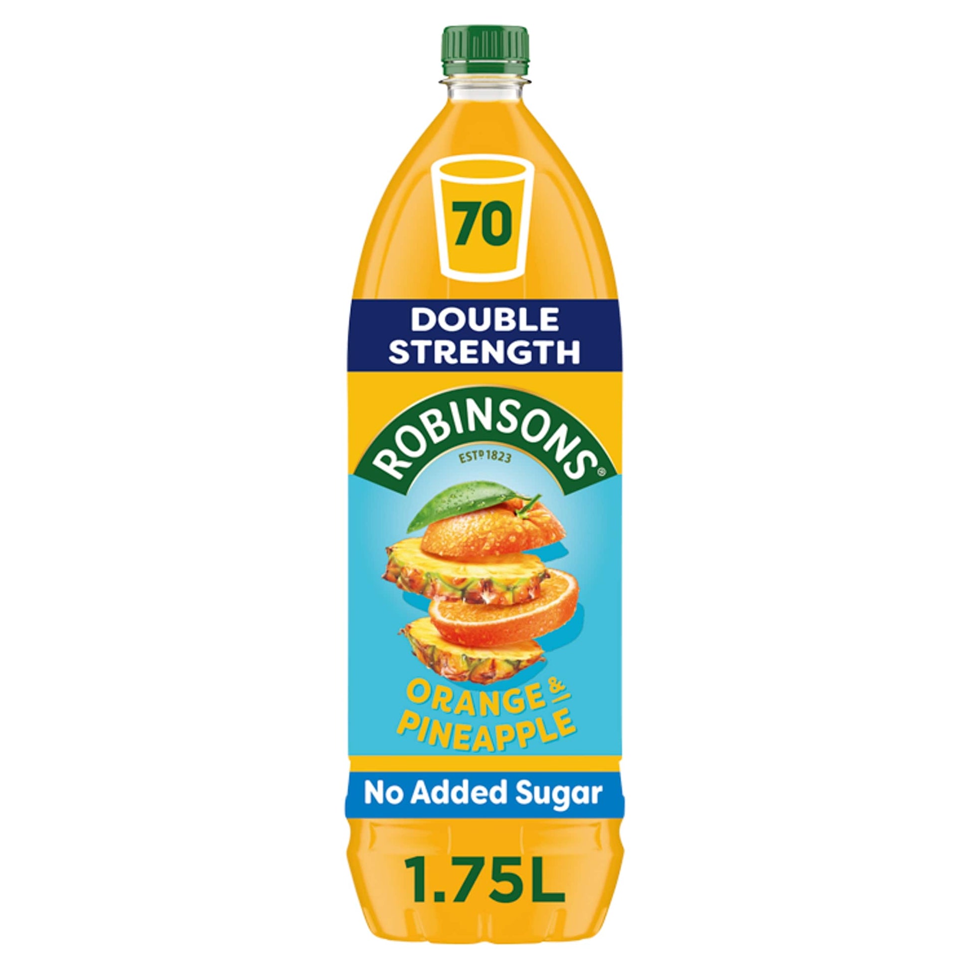 Robinsons Double Strength Orange & Pineapple Squash 1.75L — image 1