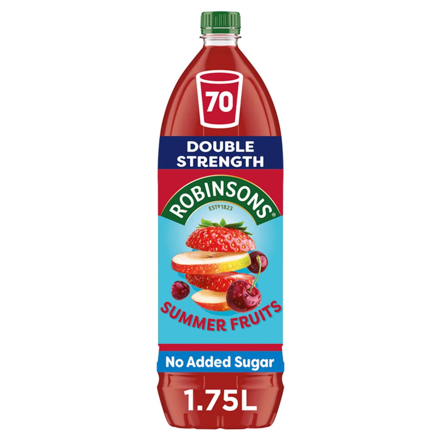 Robinsons Double Strength Summer Fruits Squash 1.75L — image 1