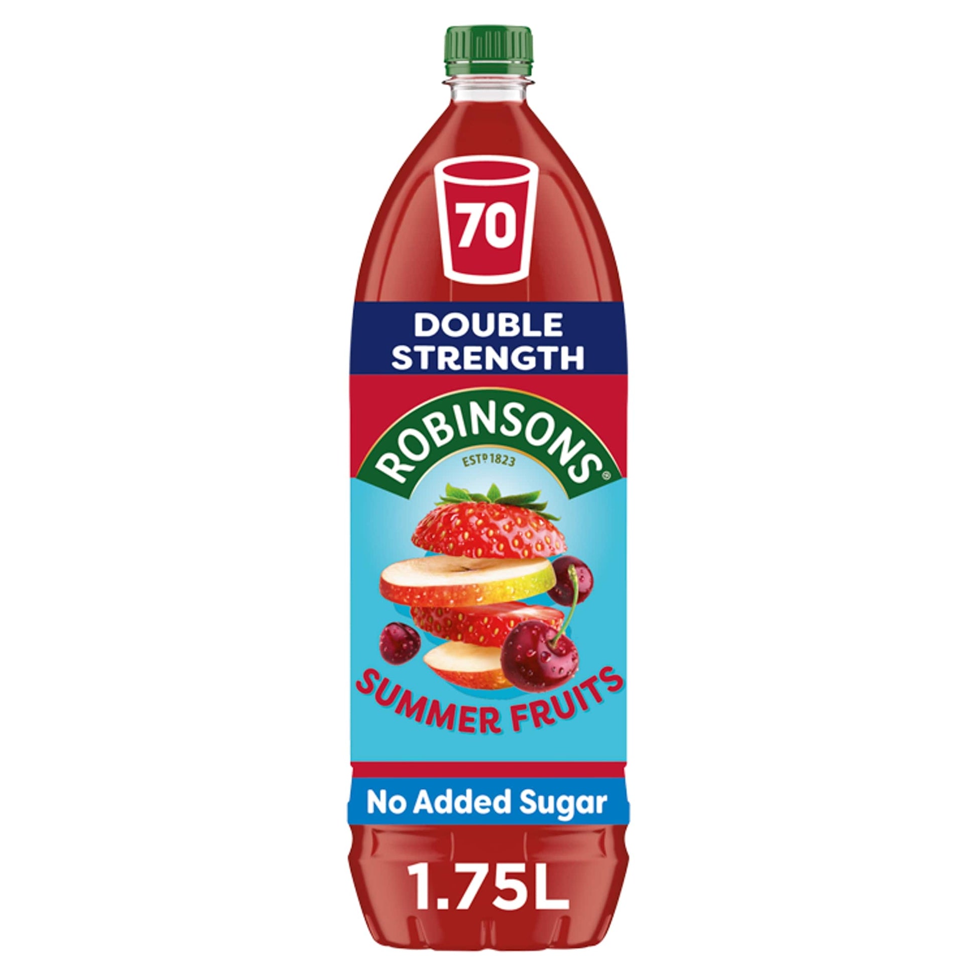 Robinsons Double Strength Summer Fruits Squash 1.75L — image 1