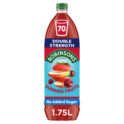 Robinsons Double Strength Summer Fruits Squash 1.75L — image 1