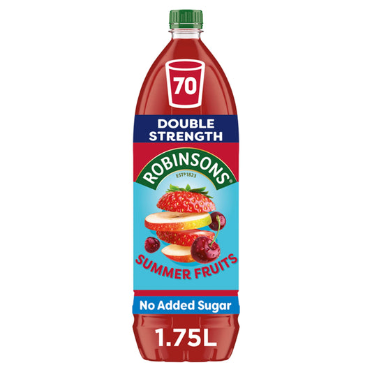Robinsons Double Strength Summer Fruits Squash 1.75L — image 1