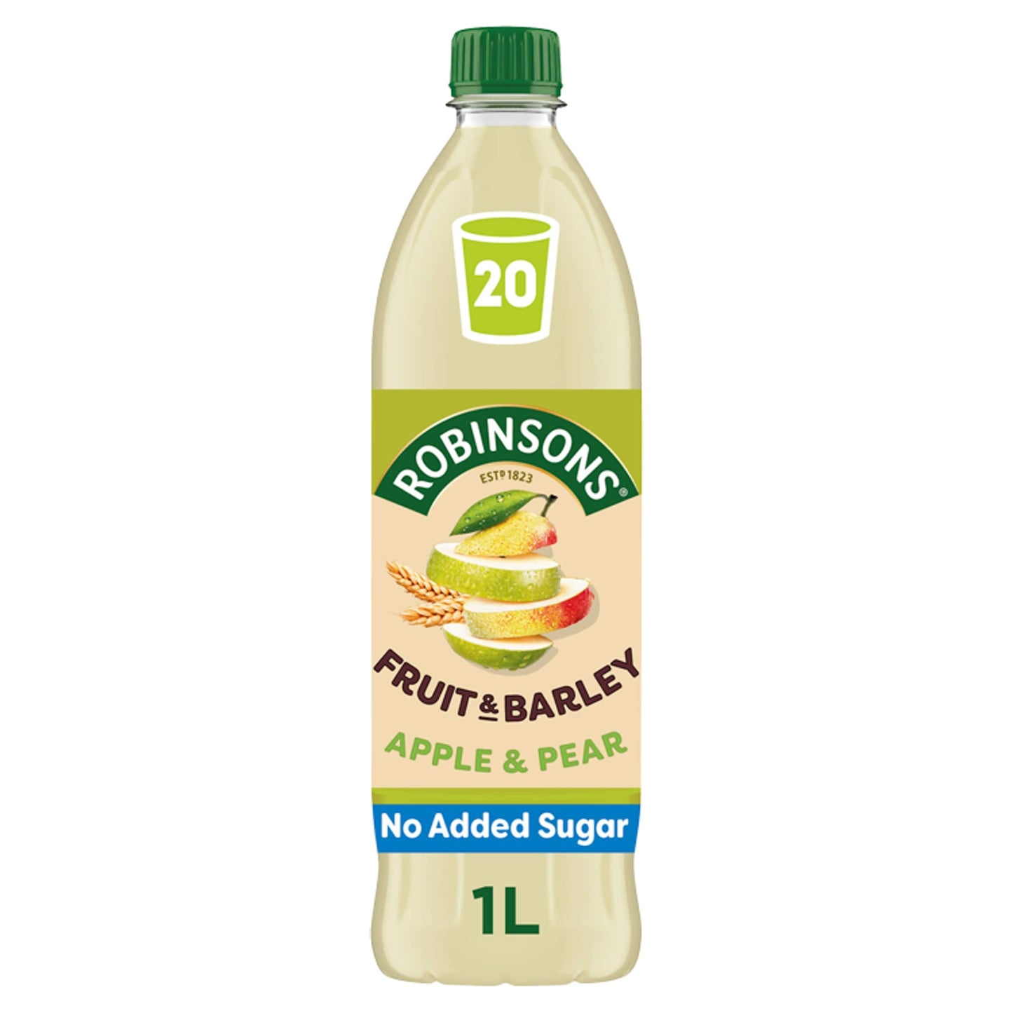 Robinsons Fruit & Barley with Vitamins Apple & Pear Squash 1L — image 1