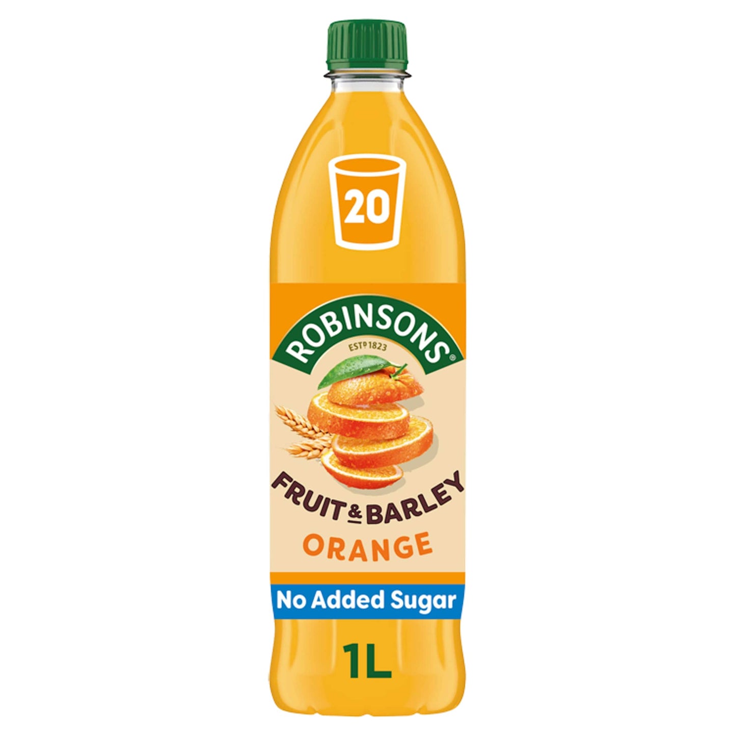 Robinsons Fruit & Barley with Vitamins Orange Squash 1L — image 1