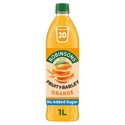 Robinsons Fruit & Barley with Vitamins Orange Squash 1L — image 1