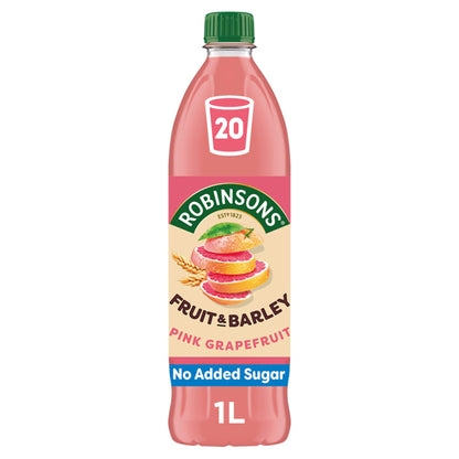 Robinsons Fruit & Barley with Vitamins Pink Grapefruit Squash 1L — image 1