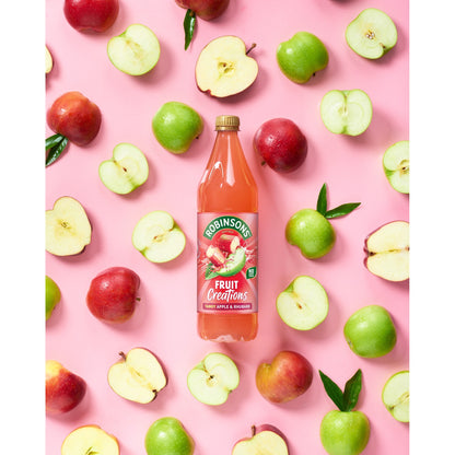 Robinsons Fruit Creations Apple & Rhubarb Squash 1L — image 2