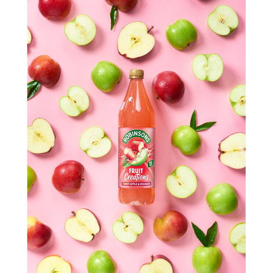Robinsons Fruit Creations Apple & Rhubarb Squash 1L — image 2