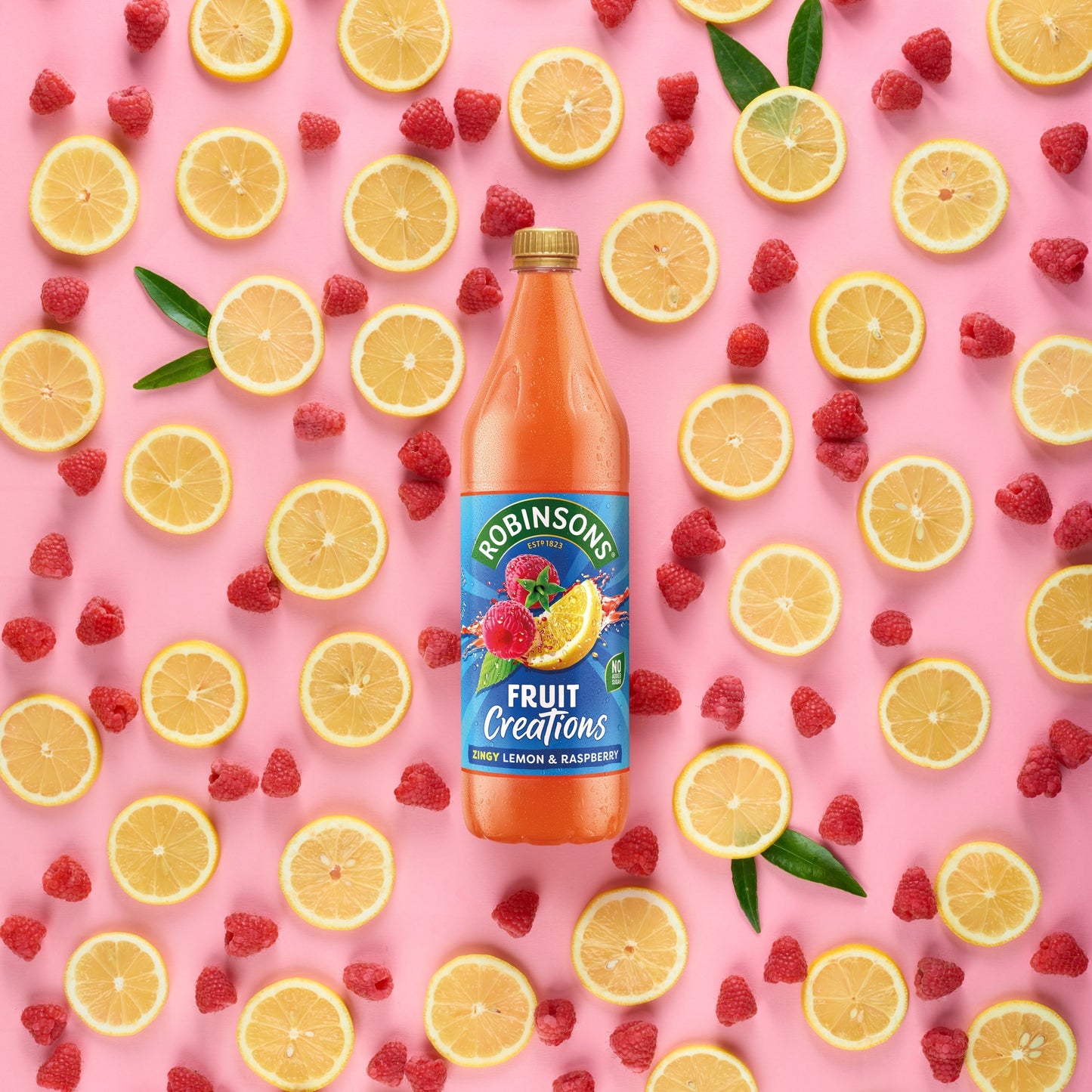 Robinsons Fruit Creations Squash - Lemon & Raspberry 1L — image 2