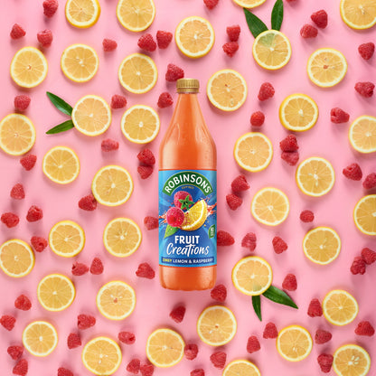 Robinsons Fruit Creations Squash - Lemon & Raspberry 1L — image 2