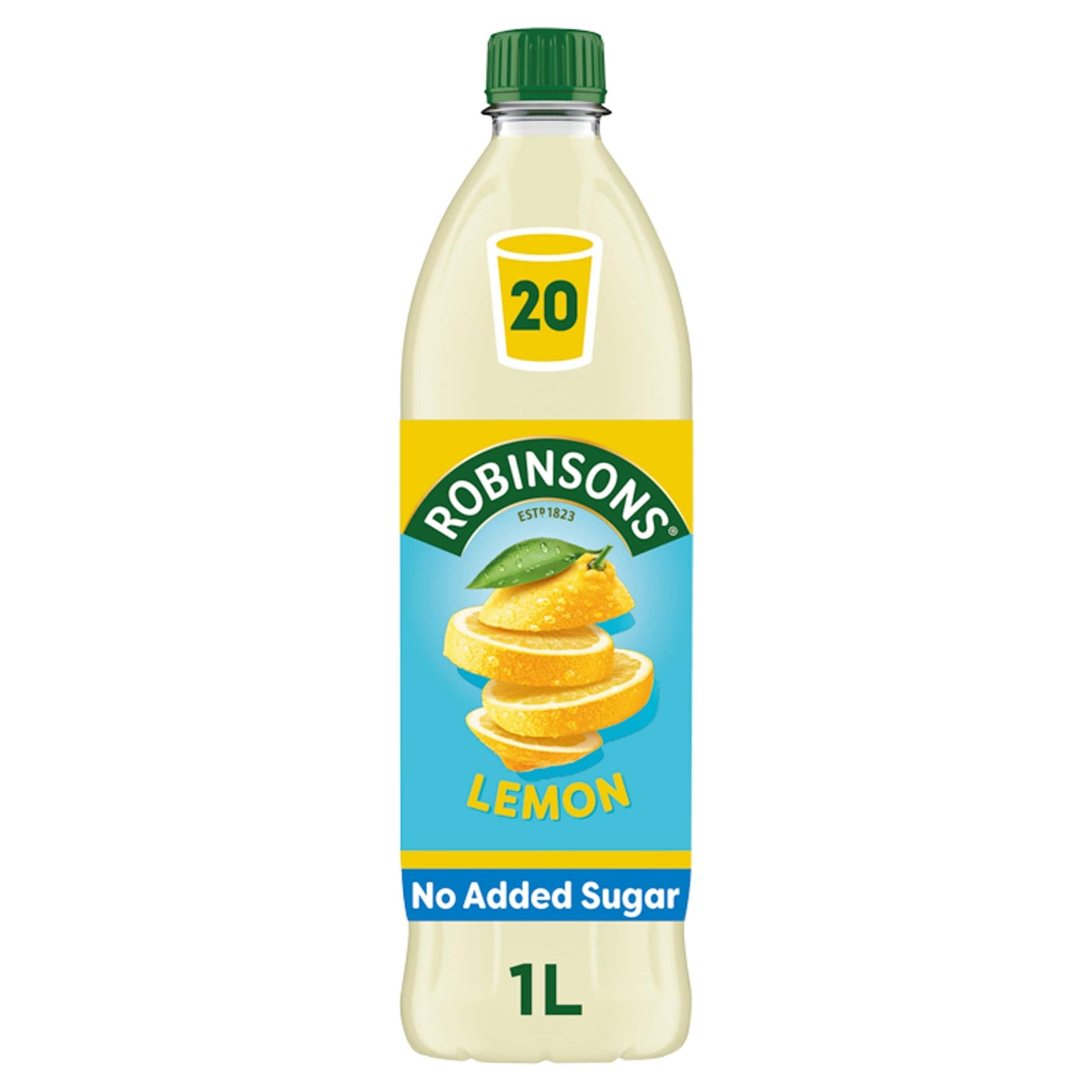 Robinsons Lemon No Added Sugar Squash 1L — image 1