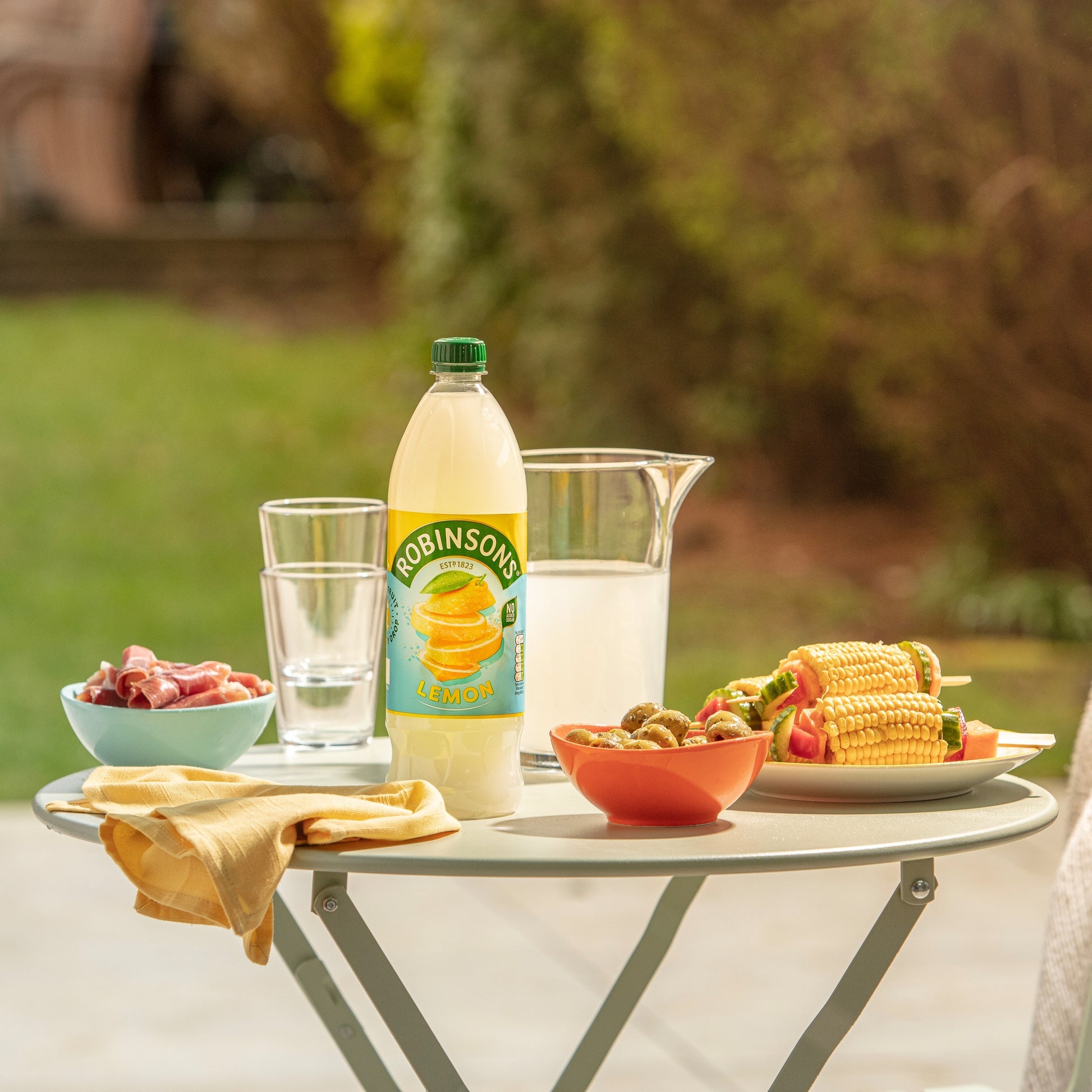 Robinsons Lemon No Added Sugar Squash 1L — image 2