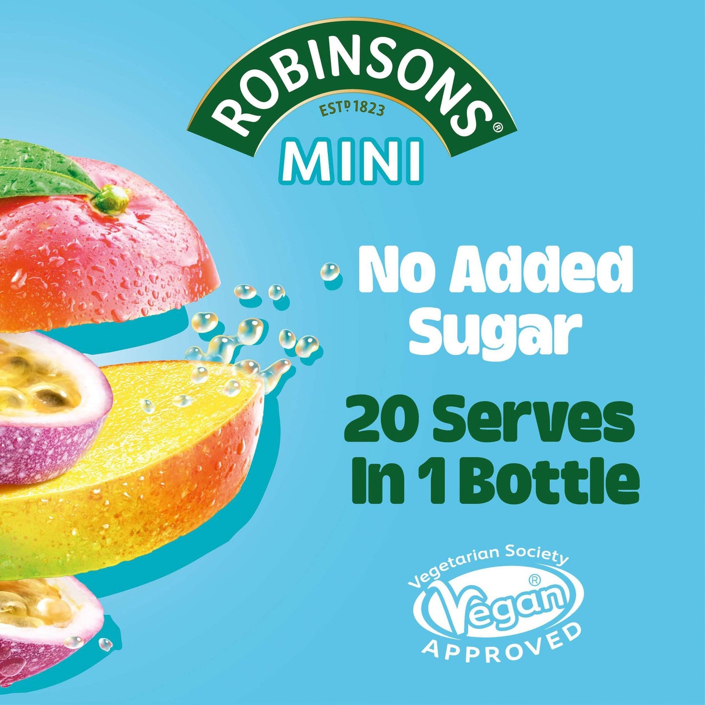 Robinsons Mini Squash - Passion Fruit & Mango 66ml — image 3