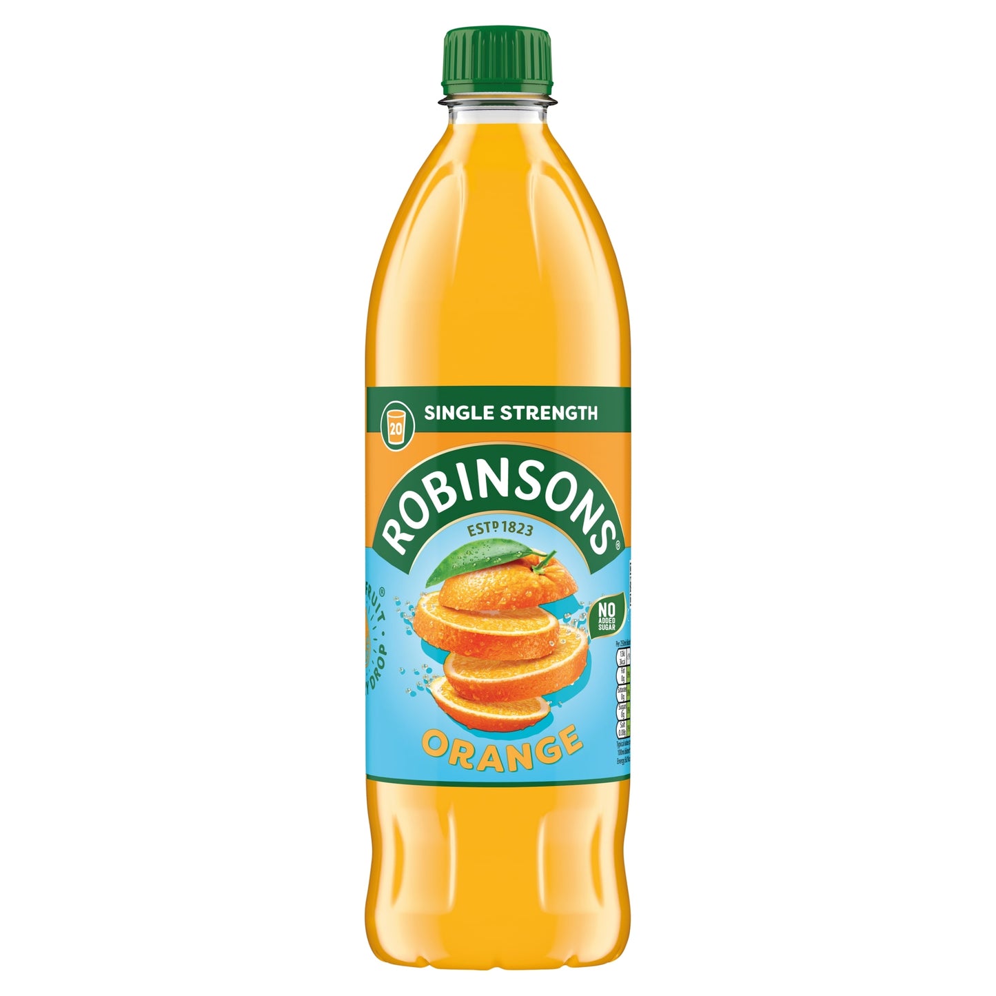 Robinsons Orange No Added Sugar Squash 1L — image 1