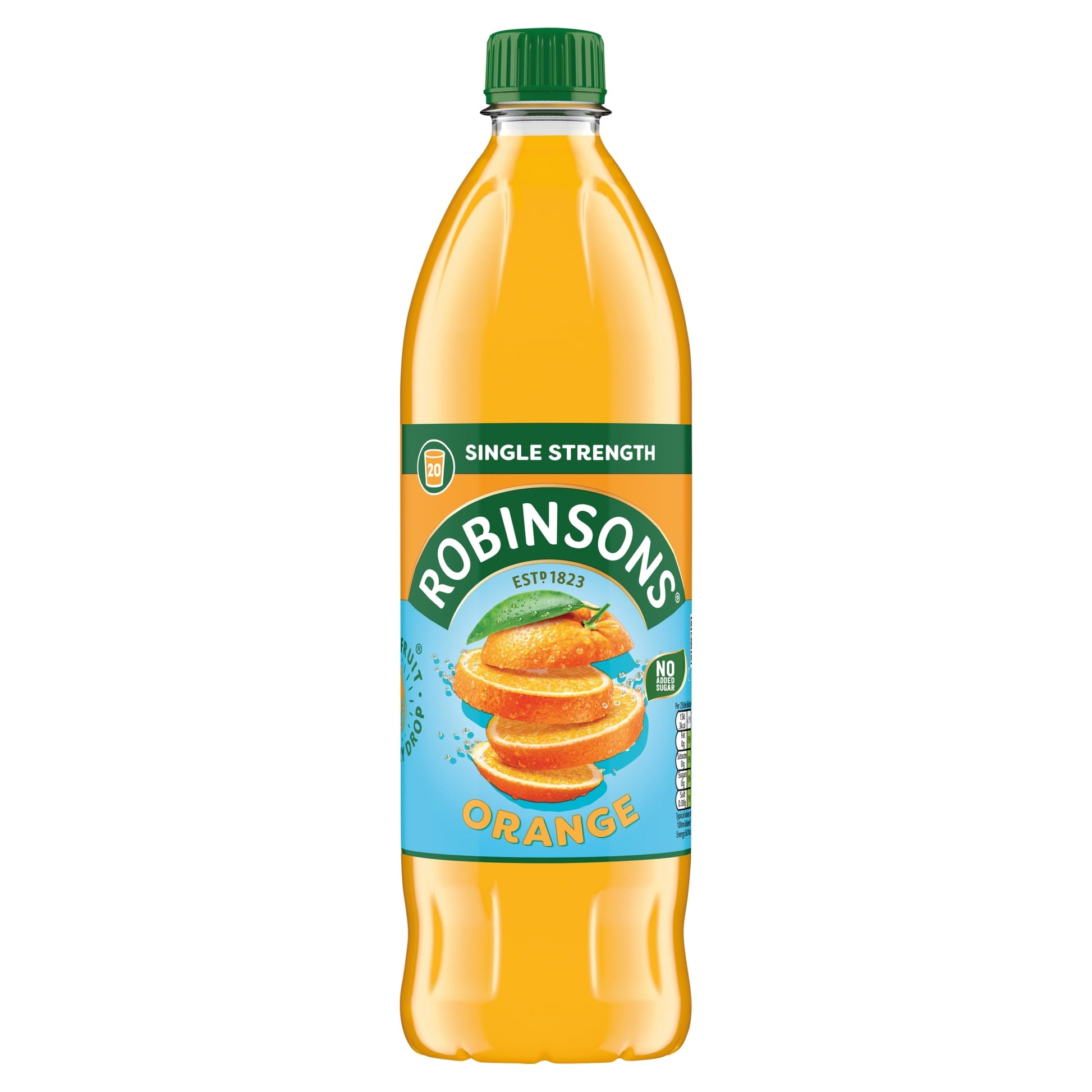 Robinsons Orange No Added Sugar Squash 1L — image 1