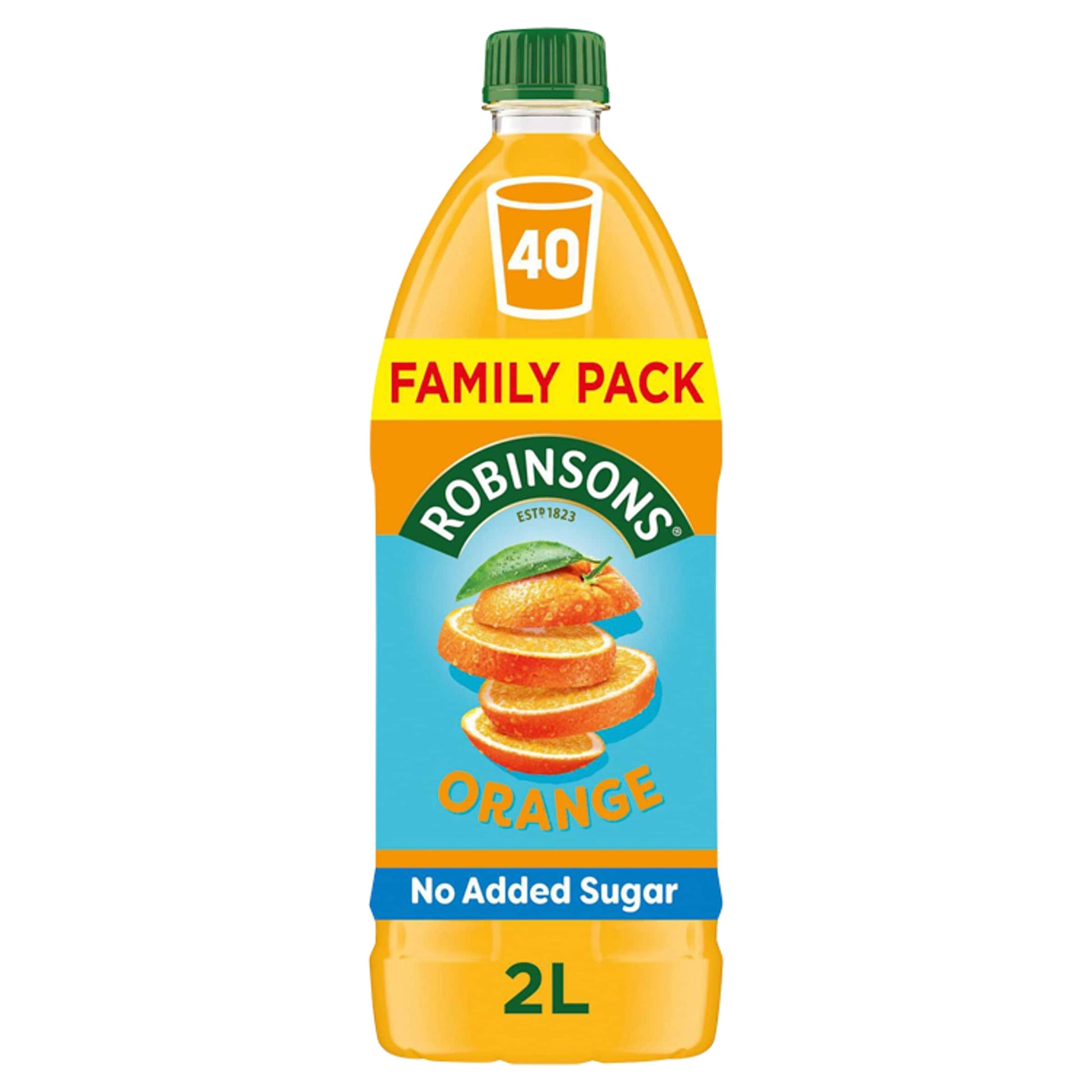 Robinsons Orange No Added Sugar Squash 2L — image 1