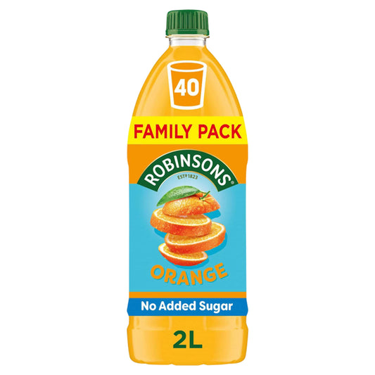 Robinsons Orange No Added Sugar Squash 2L — image 1