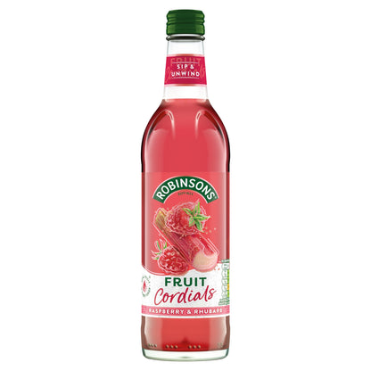 Robinsons Raspberry, Rhubarb & Orange Blossom Fruit Cordial 500ml — image 1