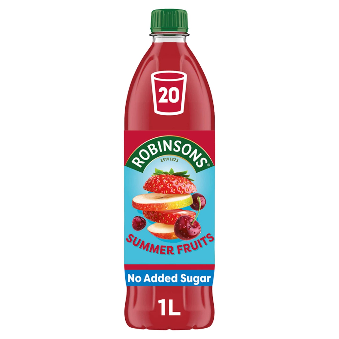 Robinsons Summer Fruits No Added Sugar Squash 1L — image 1