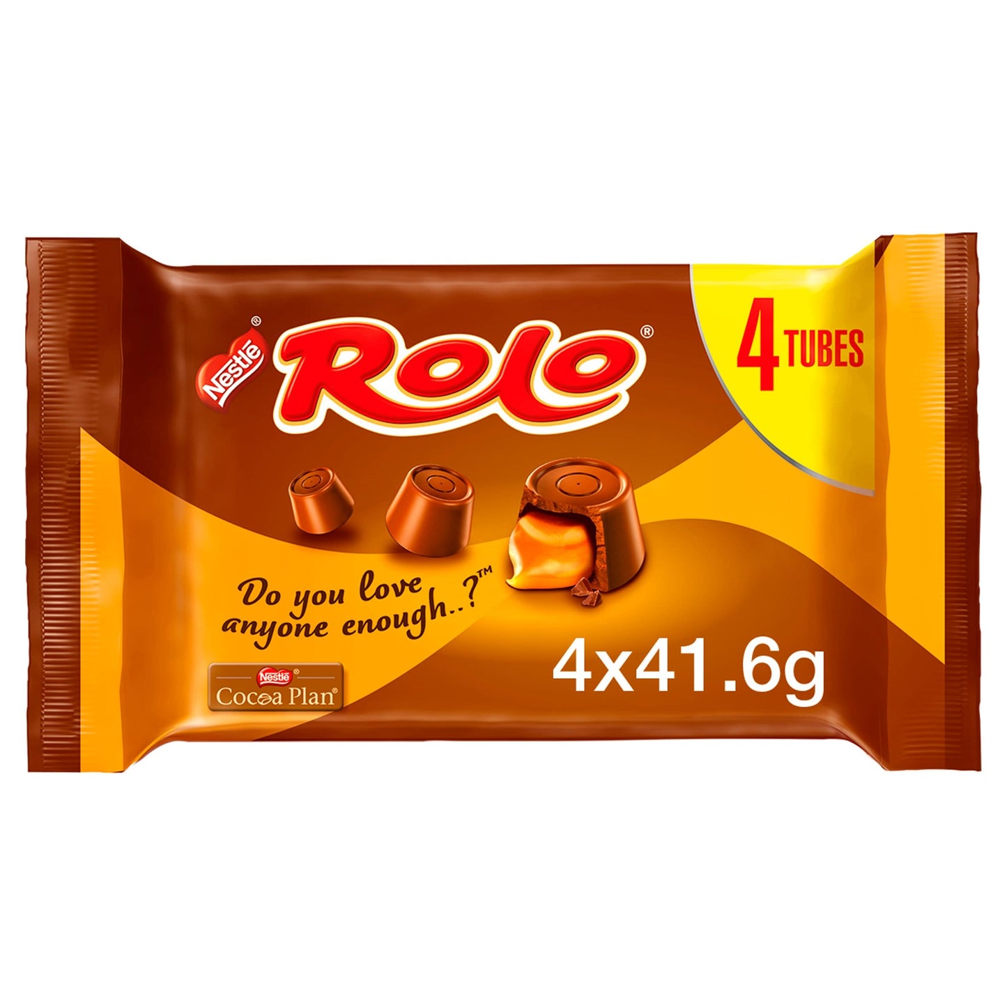 Rolo Milk Chocolate Tube Multipack 41.6g 4 Pack — image 1