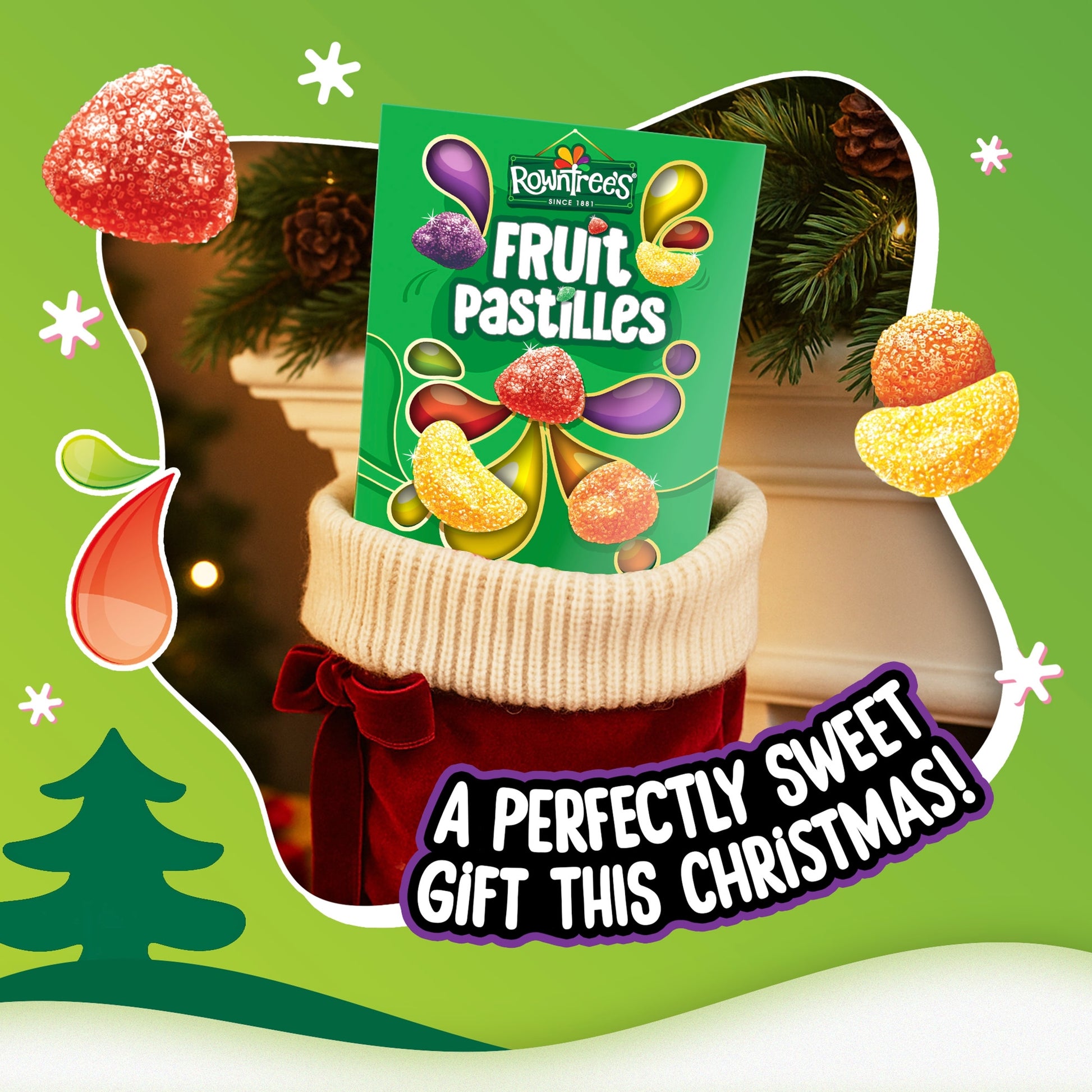 Rowntree's Fruit Pastilles Sweets Carton 320g — image 3