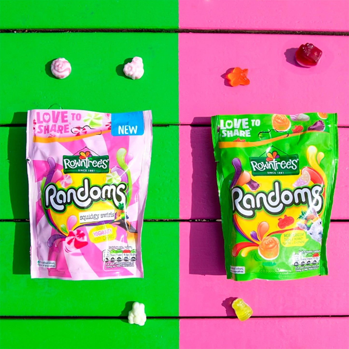 Rowntree's Randoms Sweets Sharing Bag 150g — image 2