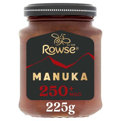 Rowse Authentic Manuka New Zealand Honey 250+ Mgo 225G — image 1