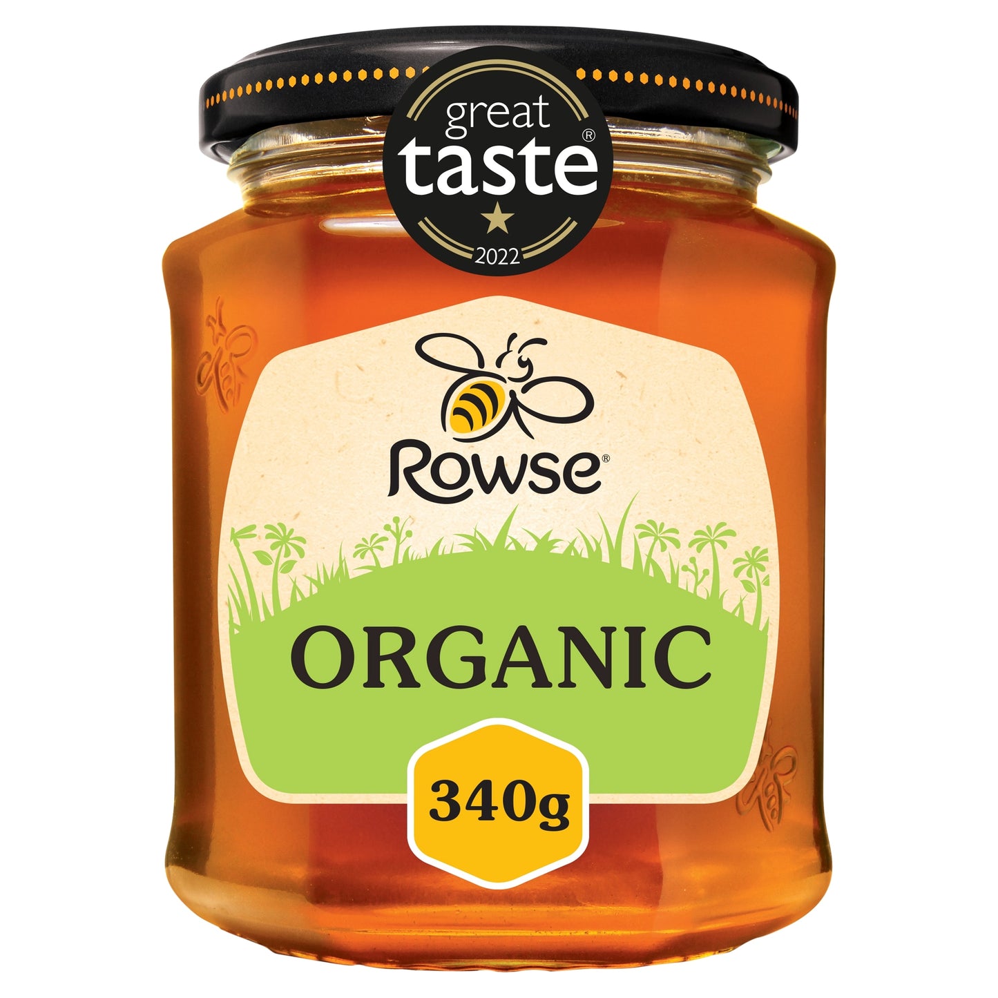 Rowse Organic Clear Honey 340G — image 1