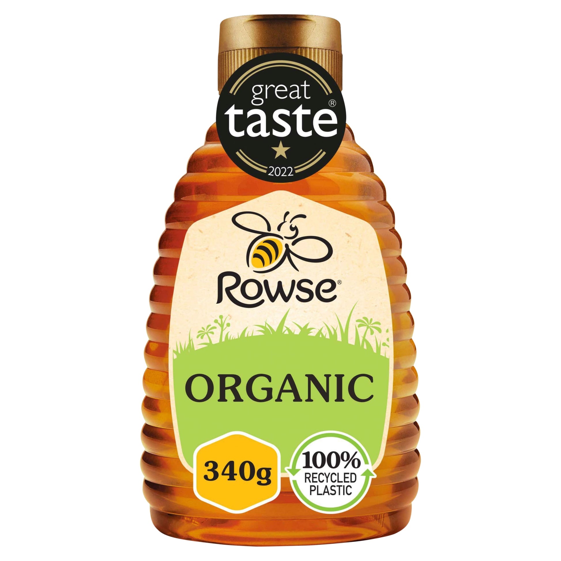 Rowse Organic Squeezy Honey 340g — image 1