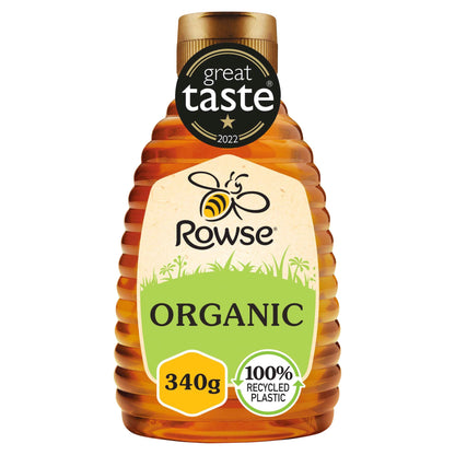 Rowse Organic Squeezy Honey 340g — image 1