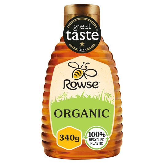 Rowse Organic Squeezy Honey 340g — image 1