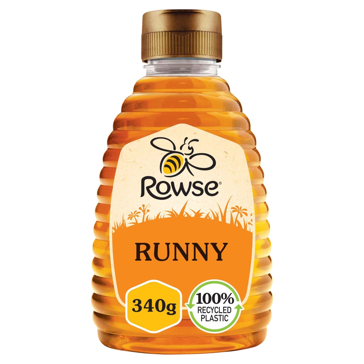 Rowse Squeezy Clear Honey 340G — image 1