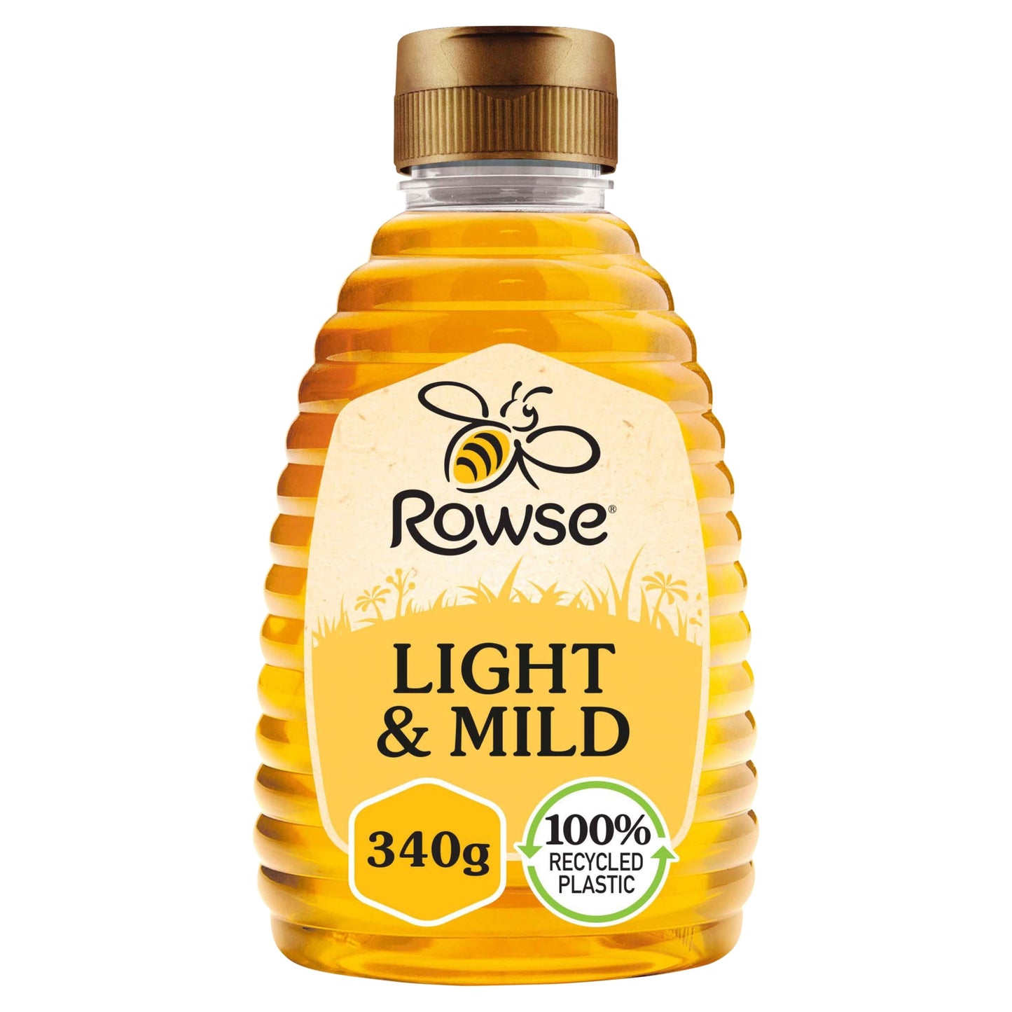 Rowse Squeezy Light & Mild Honey 340G — image 1